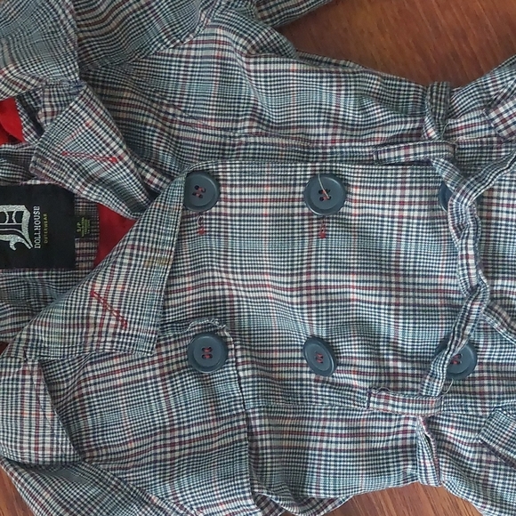 Plaid coat - Picture 3 of 9